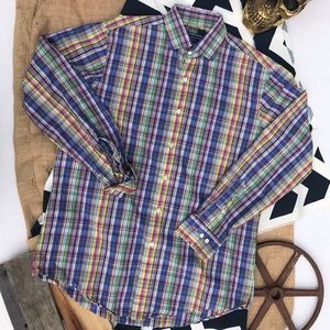 Polo Multicolored Button Down 16 34/35